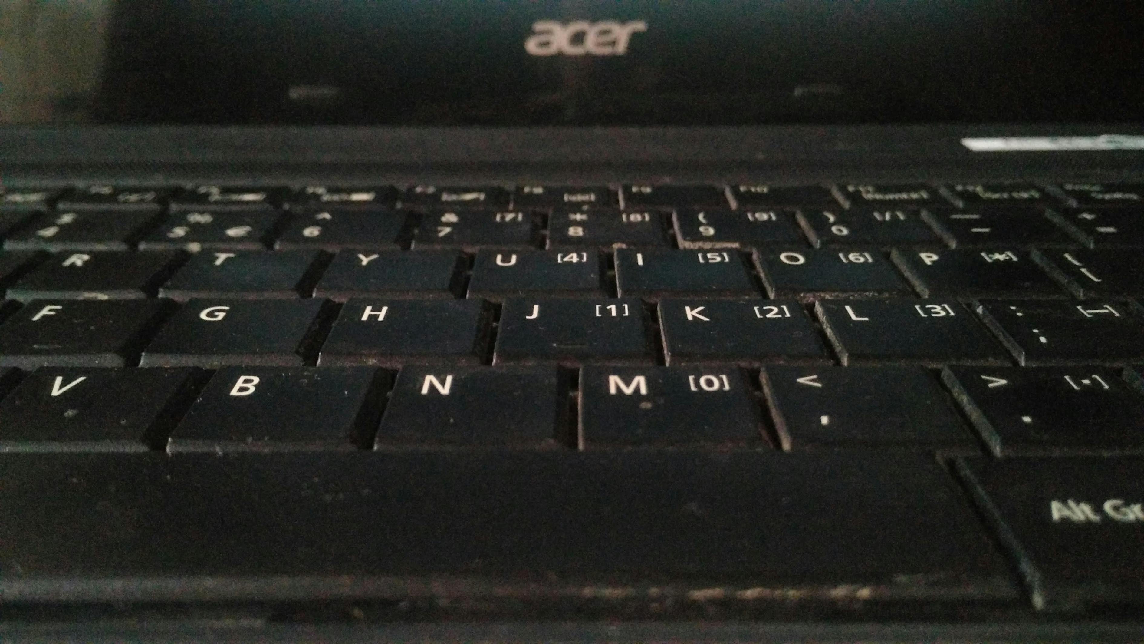 Free stock photo of acer, alphabets, keyboard