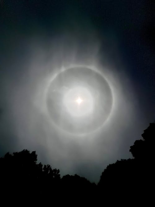 Imagine de stoc gratuită din aura, cer de noapte, fotografie de lună