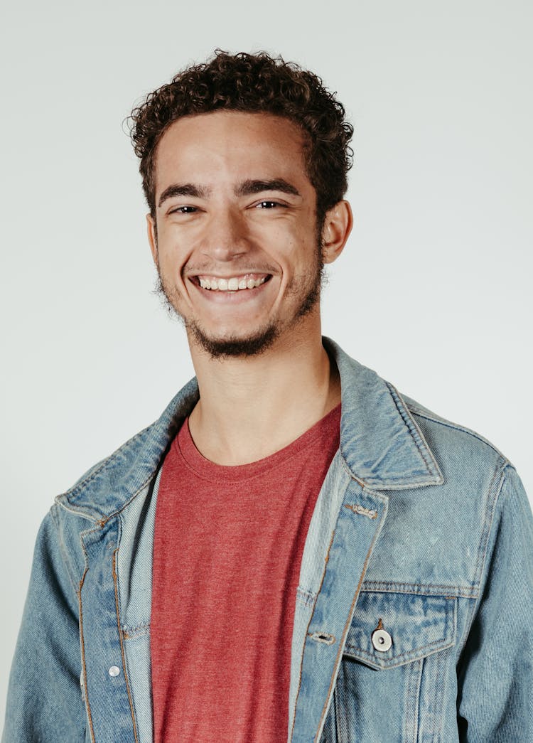 Portrait Of A Young Man Smiling 