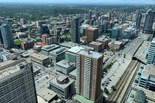 Calgary downtown skyline