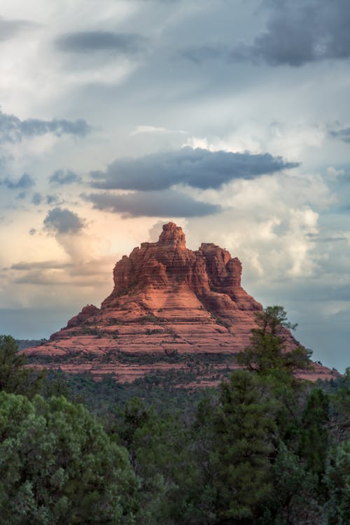 View of the Bell Rock - a Hill in Arizona, USA