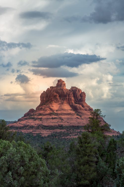 Základová fotografie zdarma na téma arizona, bell rock, hora