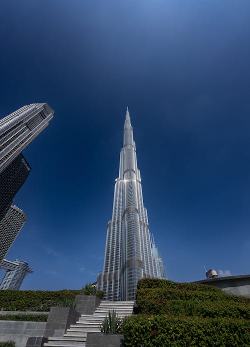 Foto stok gratis Arsitektur modern, Burj Khalifa, distrik pusat kota