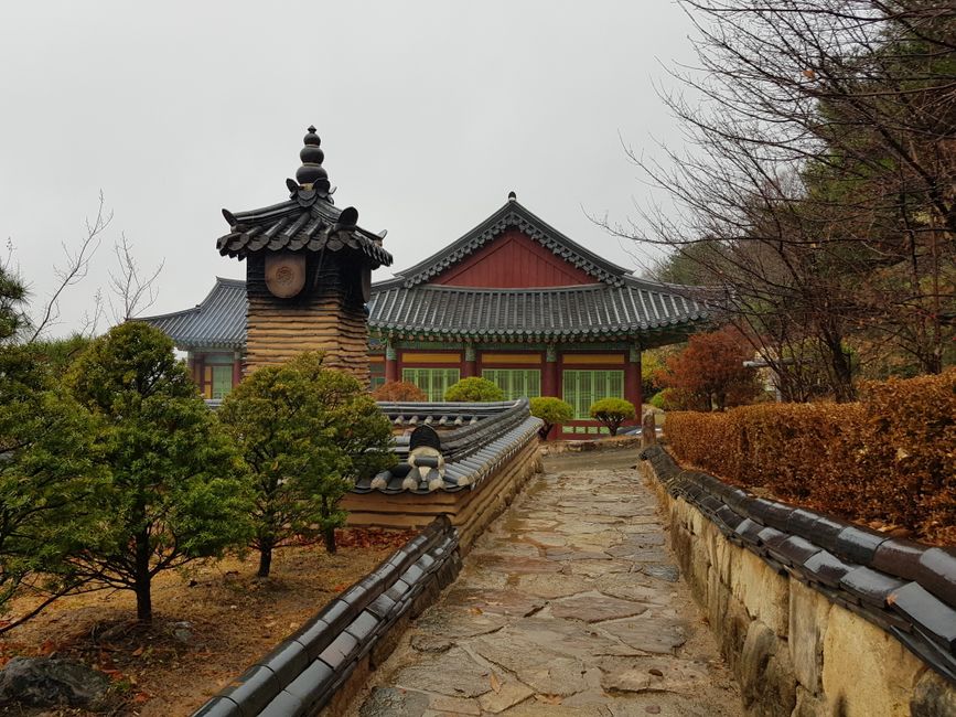 ancient Korean temple