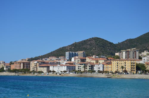 Town on Sea Shore