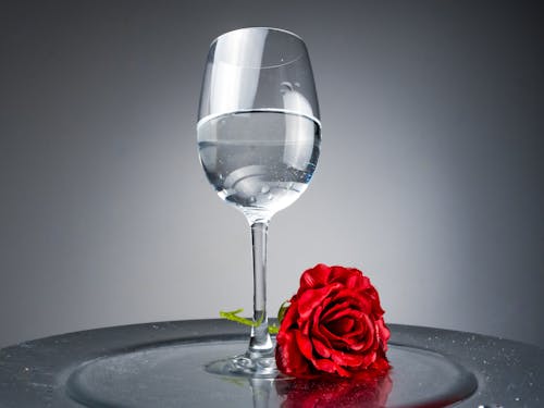 Kostenloses Stock Foto zu glas, rose, simpel