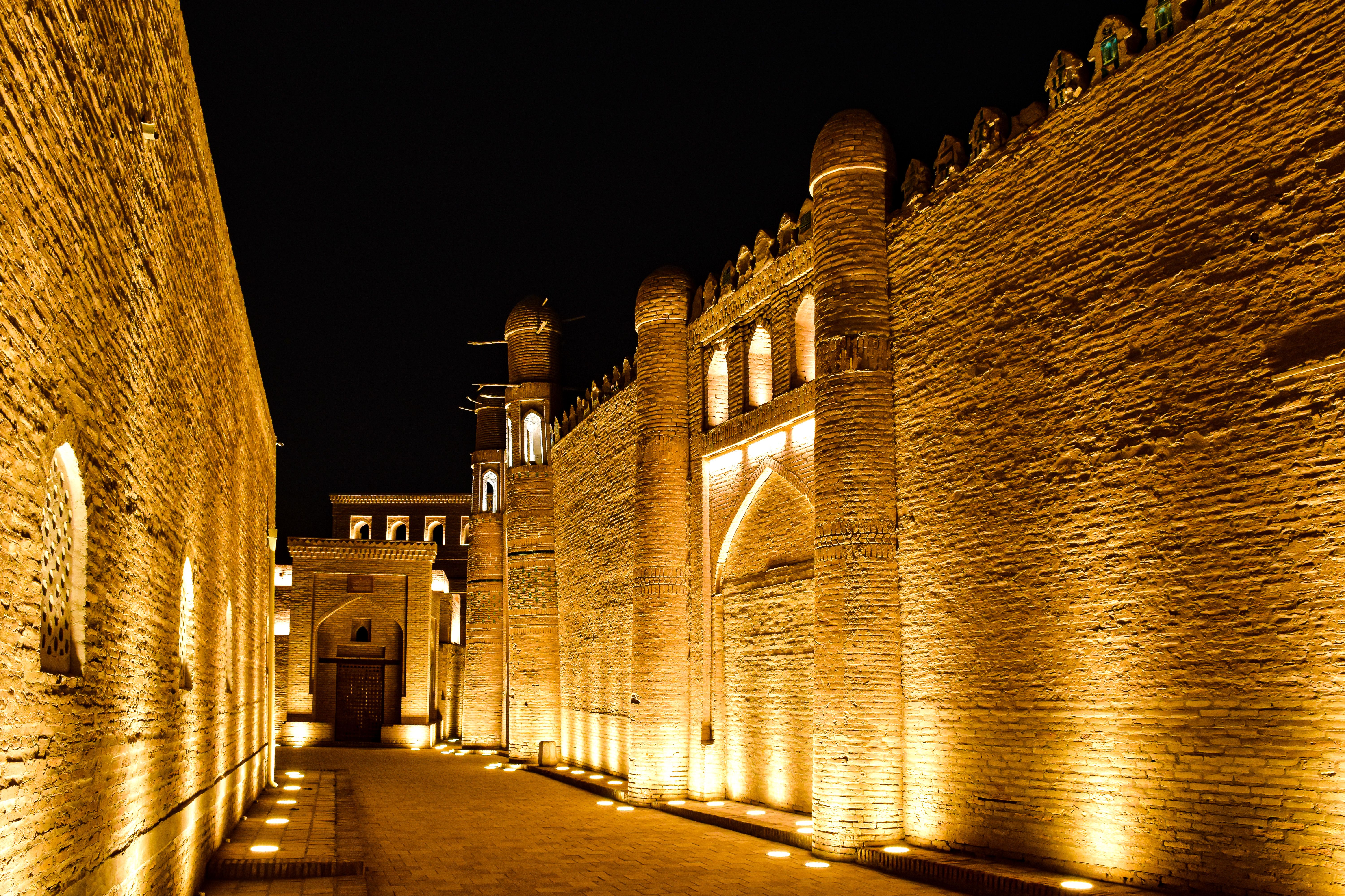 Landmarks in Khiva