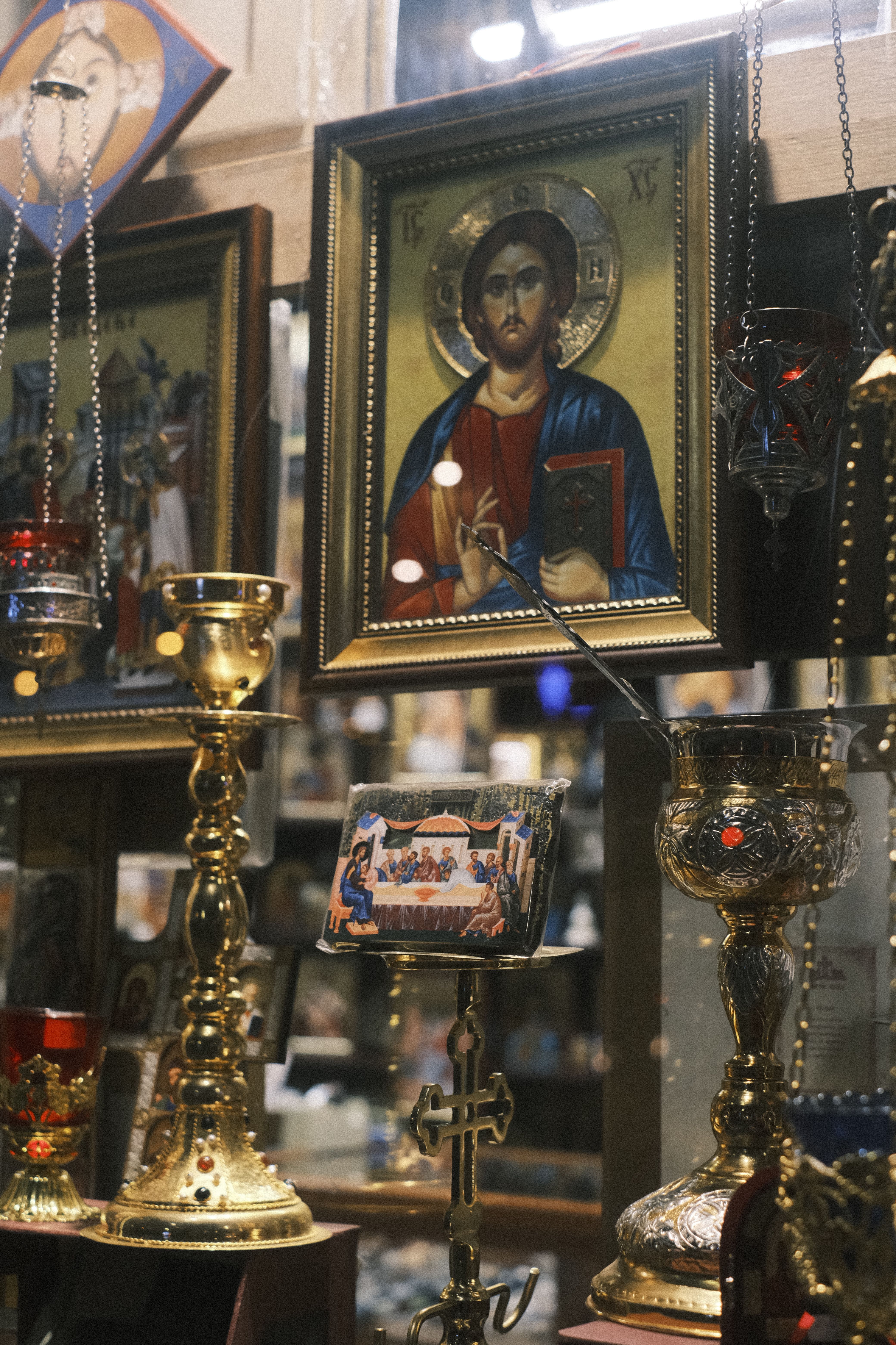 Prayer beads and religious items