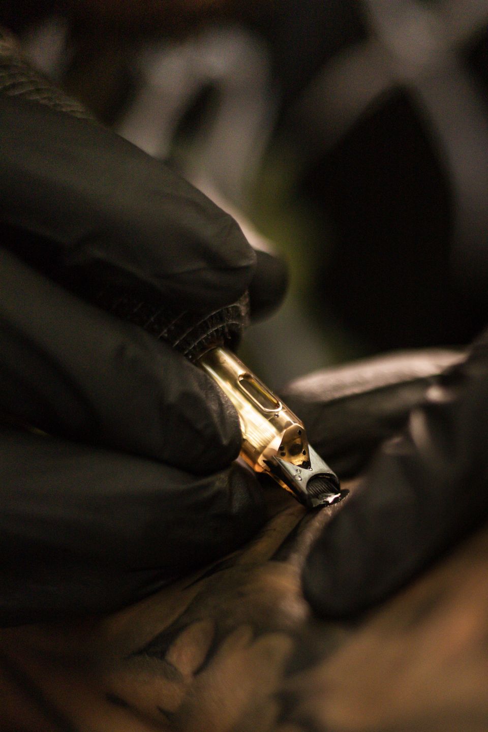 Needle detail