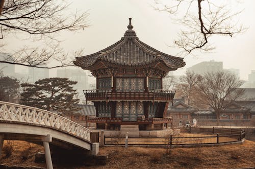 Darmowe zdjęcie z galerii z budynek, gyeongbokgung, korea południowa