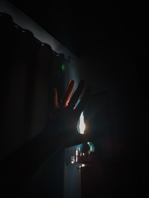 手, 燈光, 陰影 的 免費圖庫相片