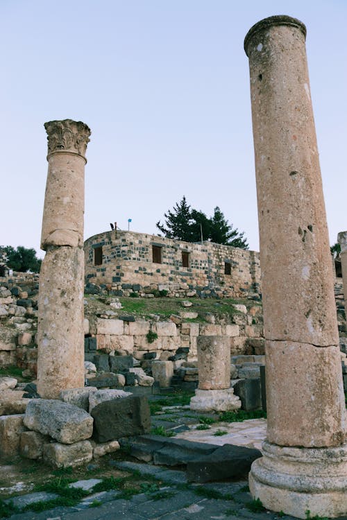 Columns in Ancient Ruins