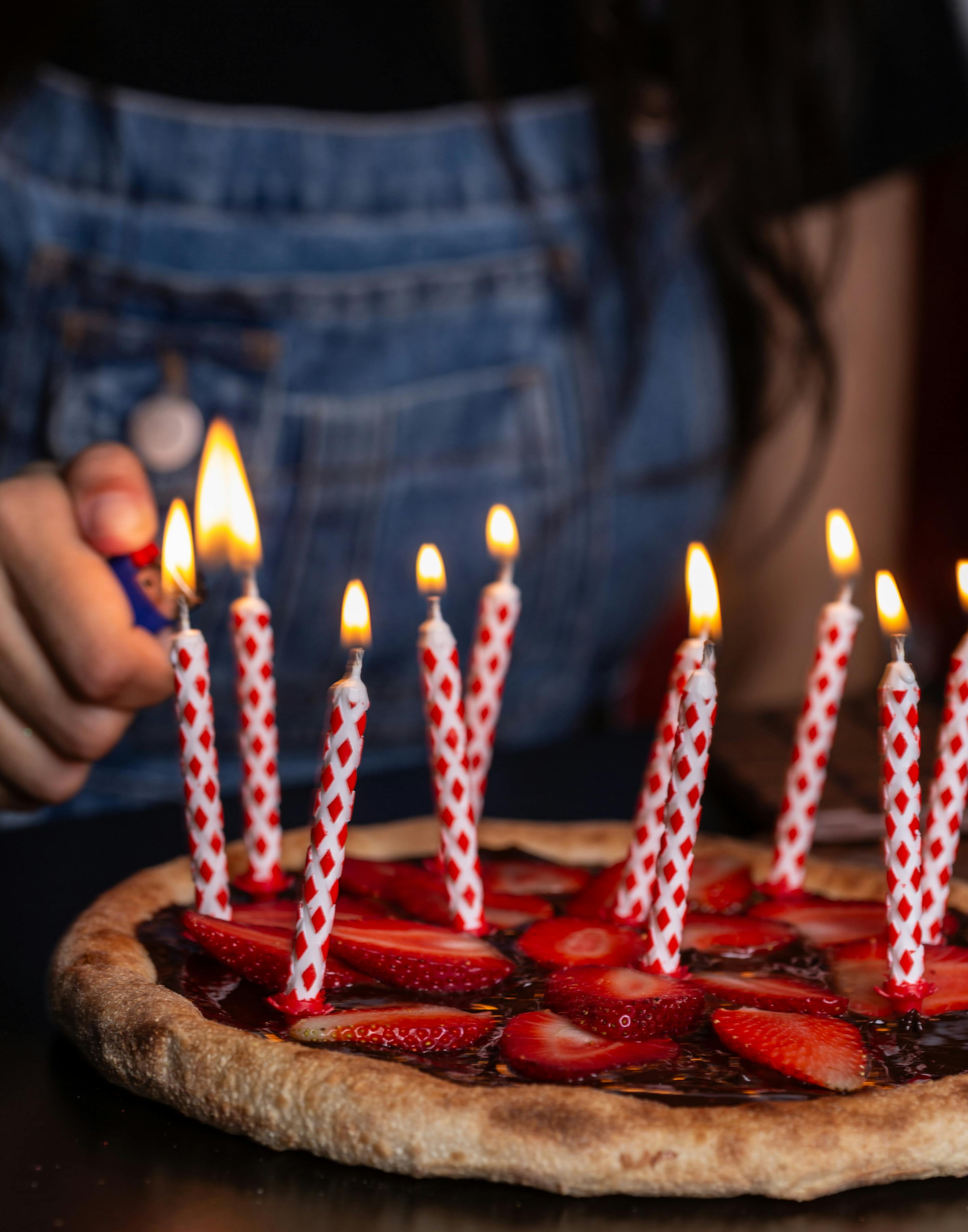 birthday candle photography