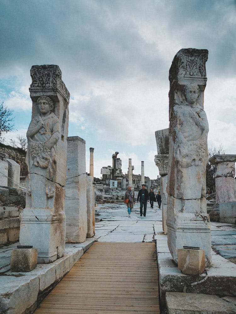 Ruins Of Hercules Gate In Turkey