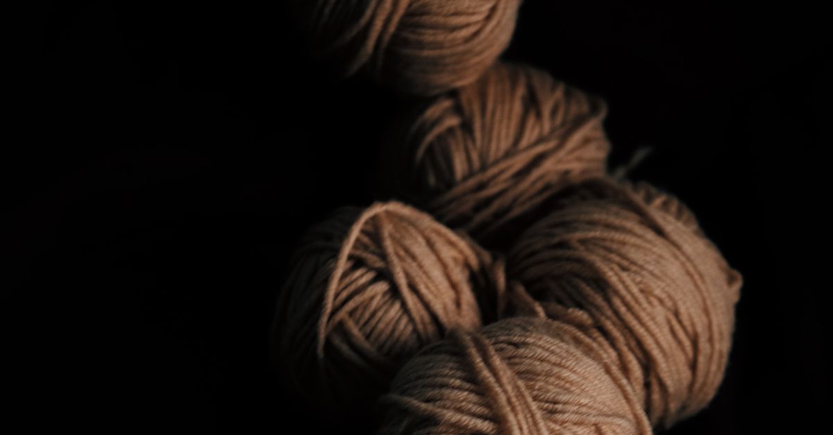 Regular Wool String Close up of Wool Threads · Free Stock Photo