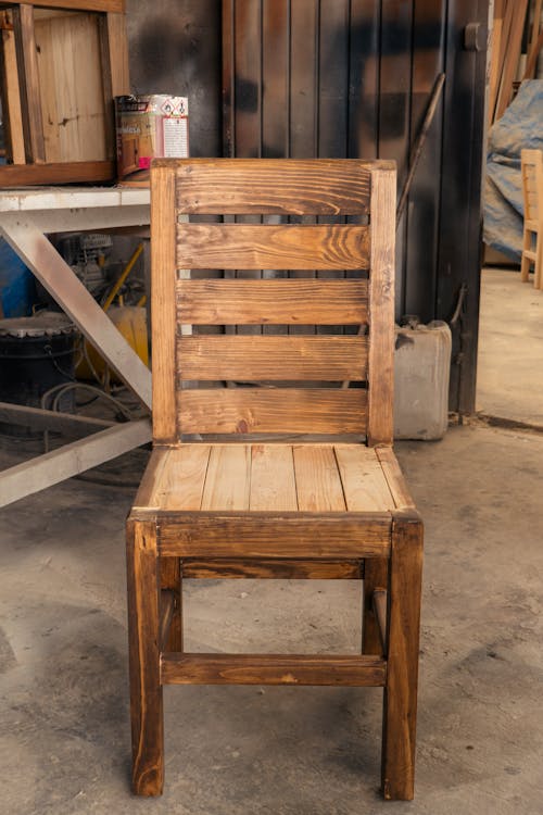 Foto profissional grátis de cadeira, carpintaria, de madeira