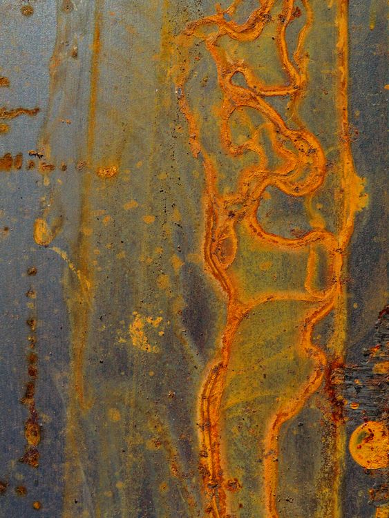 Steel Rust Pattern Rust Stains on the Steel Sheet · Free Stock Photo