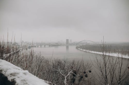 Dnipro River, December 2023