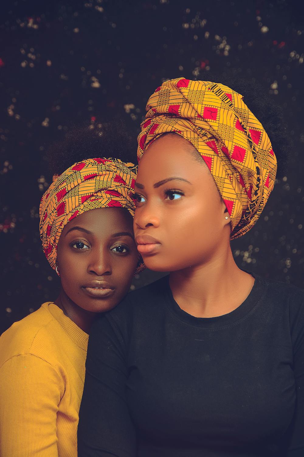 Two Models in Headscarfs · Free Stock Photo