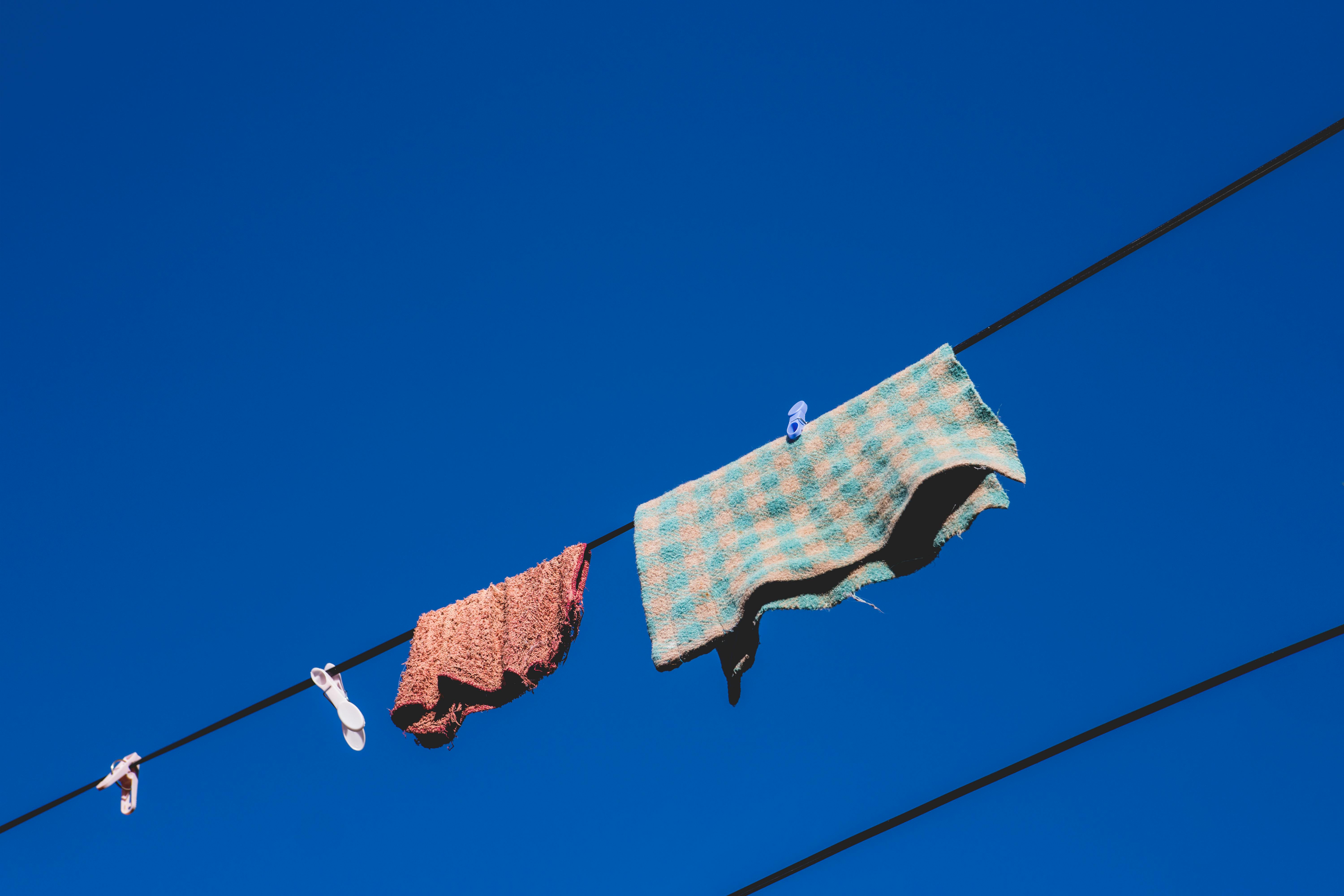 Free stock photo of drying, laundry, rag