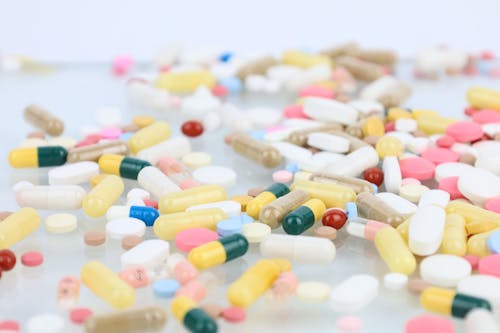 Abundance of Colorful Pills