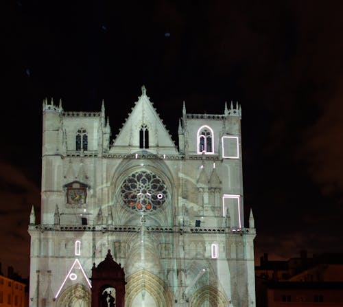 Kostenloses Stock Foto zu dom, frankreich, lichteffekte