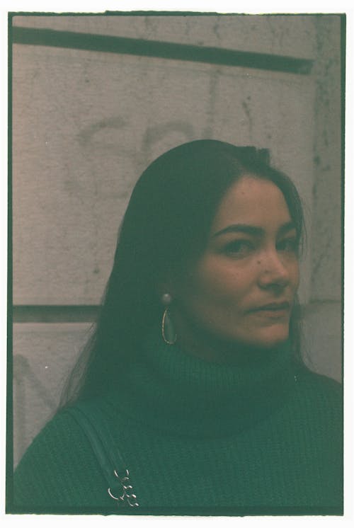 Portrait of Woman in Sweater