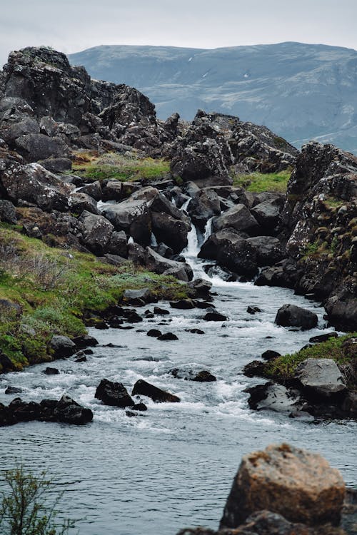 Darmowe zdjęcie z galerii z gwałtowny, islandia, krajobraz