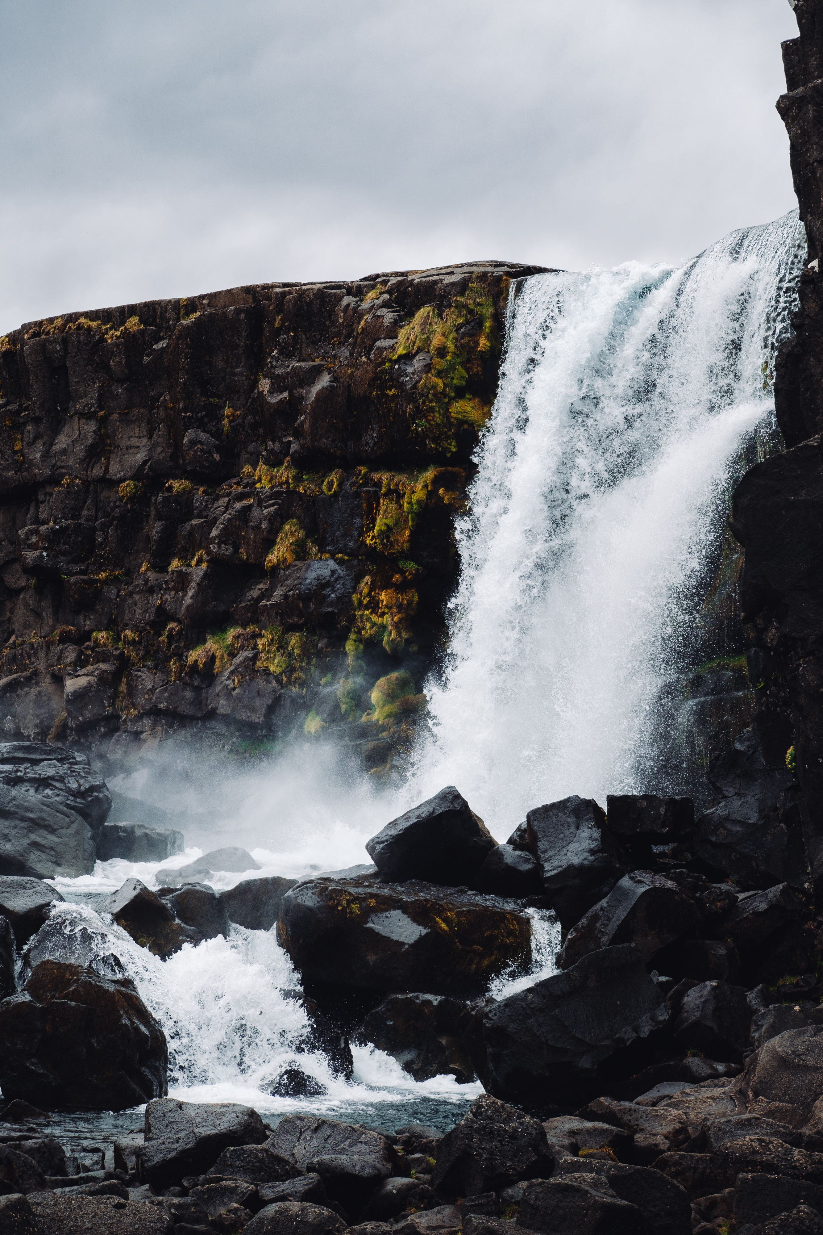 Rocks and Waterfall · Free Stock Photo