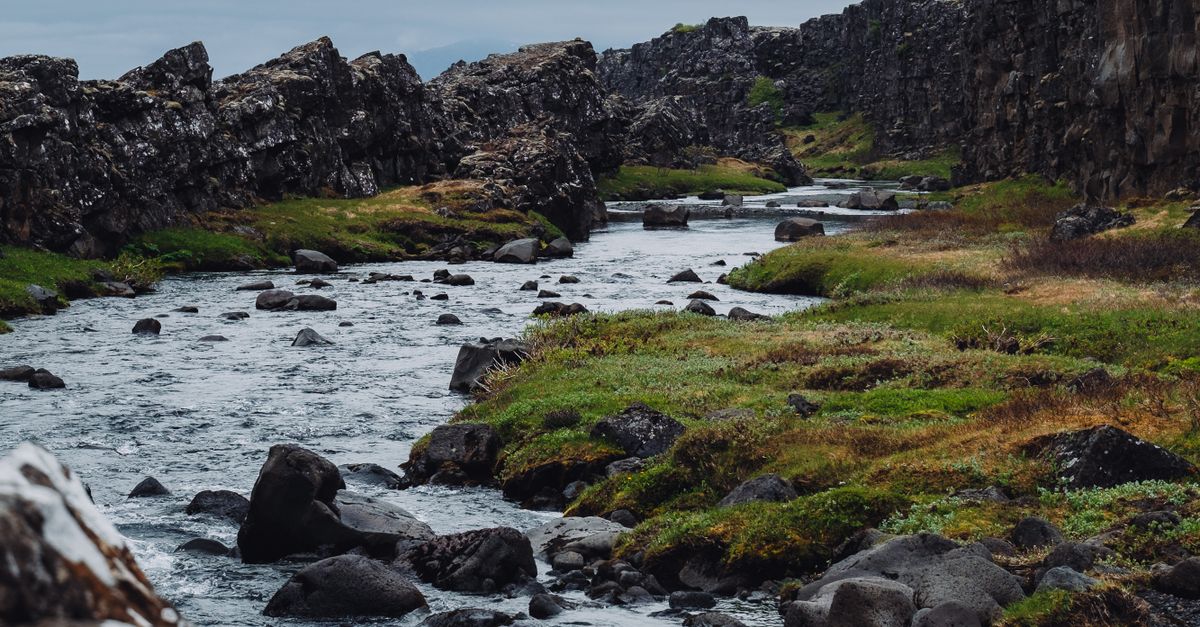 Rushing River Among the Rocks · Free Stock Photo