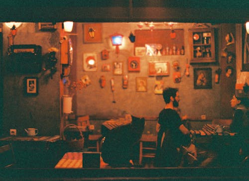 內部, 咖啡店, 坐 的 免費圖庫相片