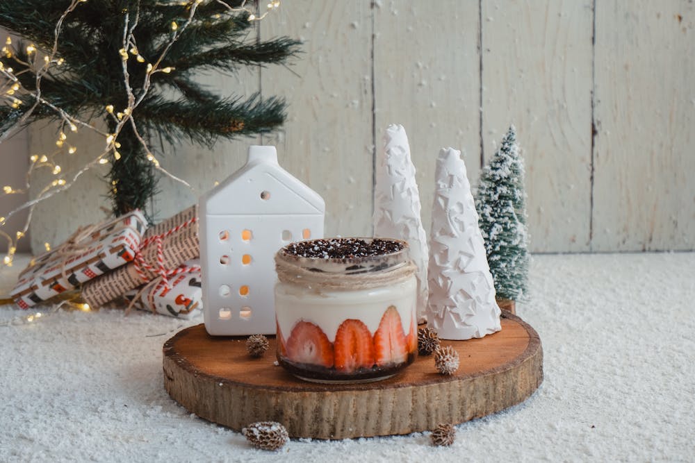 Chocolate-Covered Strawberry Christmas Trees
