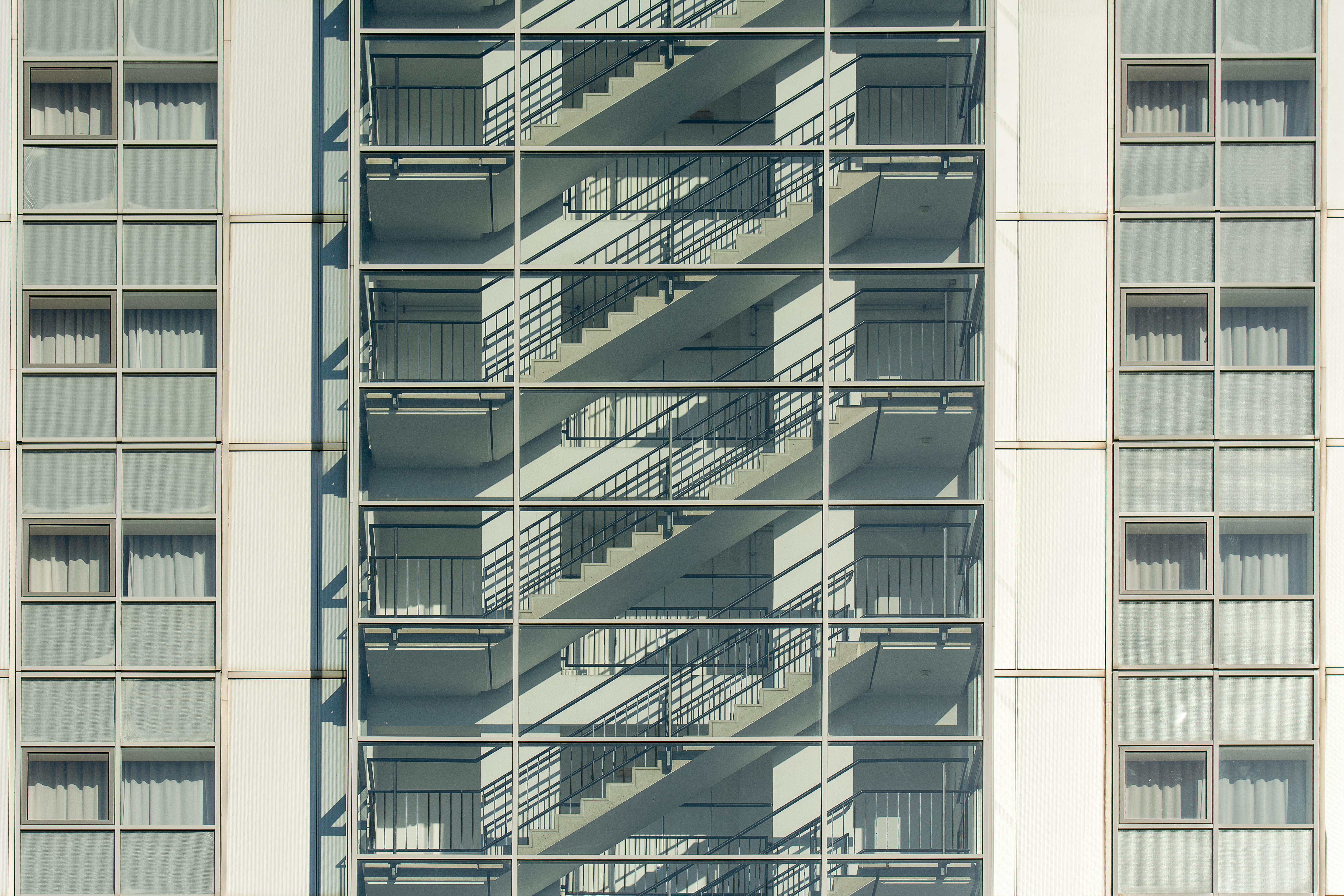 stairs in a house building