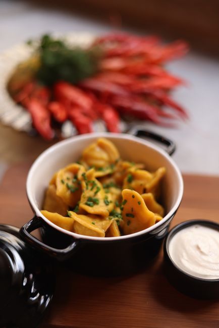Curry Crab and Dumpling