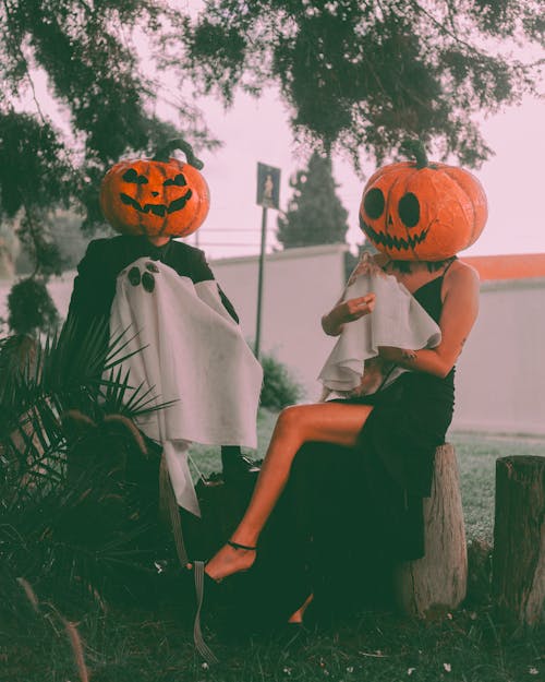 Gratis lagerfoto af fejring, Halloween, kostumer