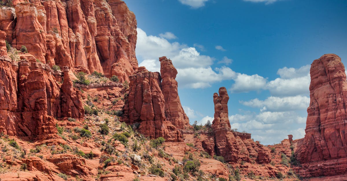 Landscape with Red Rocks · Free Stock Photo