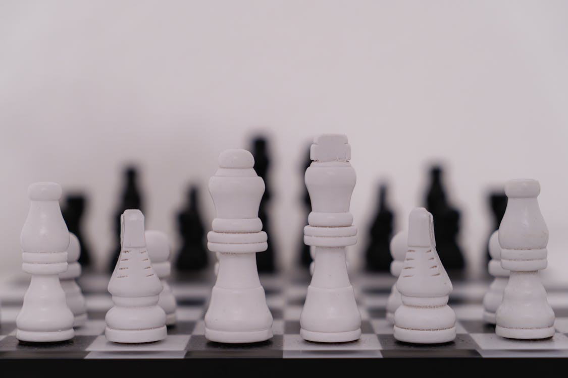 Kostenloses Stock Foto zu brettspiel, schach, schwarz und weiß