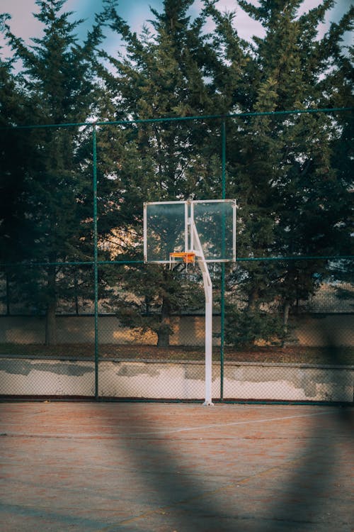 Basketball Ring on Court