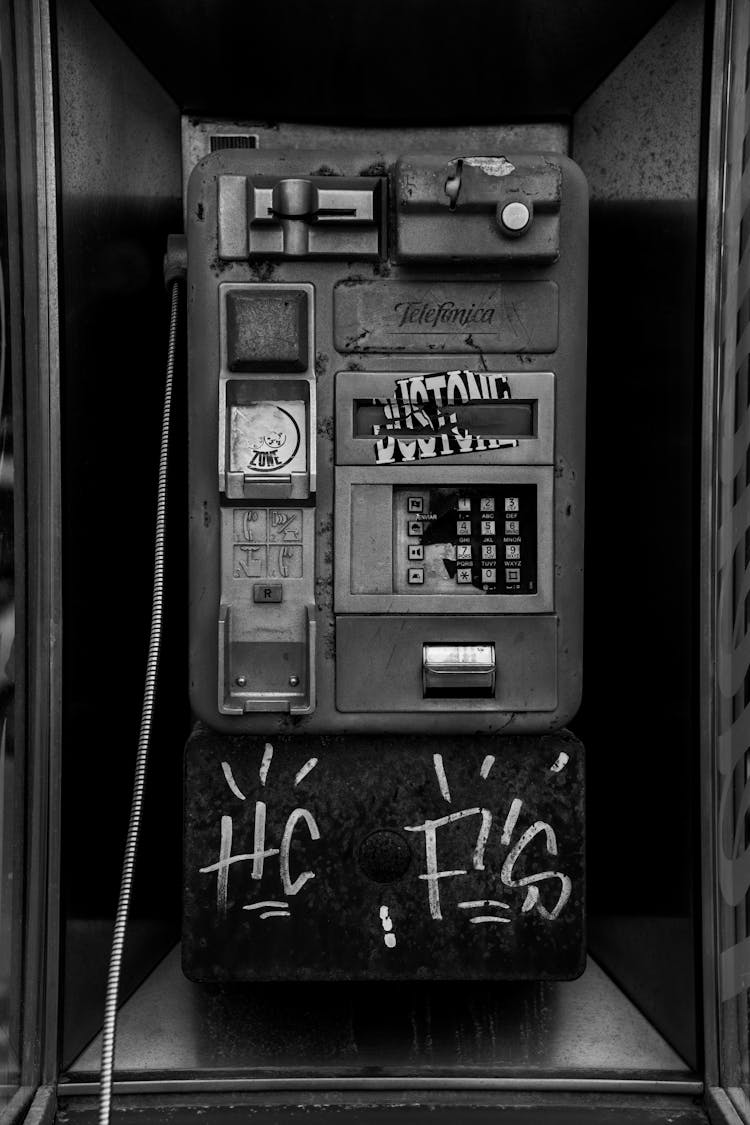 Decrepit Phone Booth