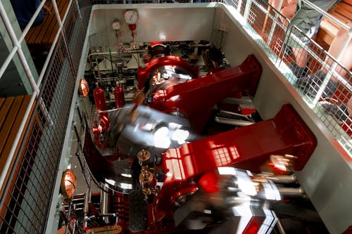 Darmowe zdjęcie z galerii z czerwony, fabryka, moc