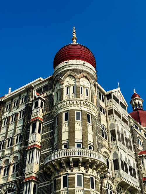 Fotobanka s bezplatnými fotkami na tému farby v indii, mumbai, palác taj mahal