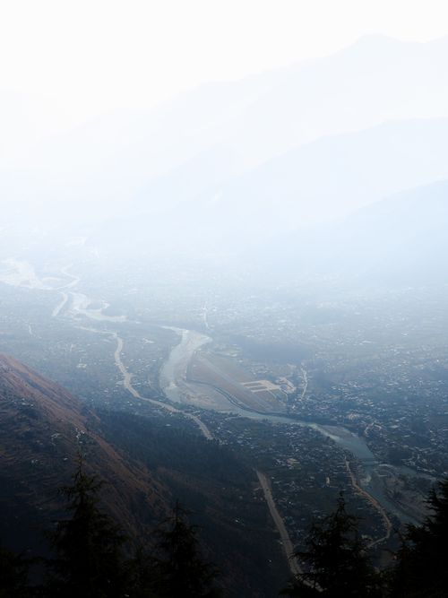 Free Cold Morning at Bijlee Mahadev Temple Stock Photo