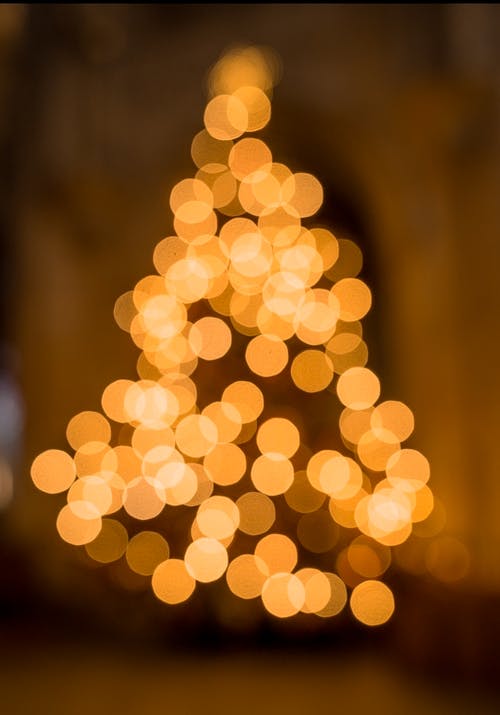 Immagine gratuita di albero di natale, decorazioni natalizie, defocalizzato