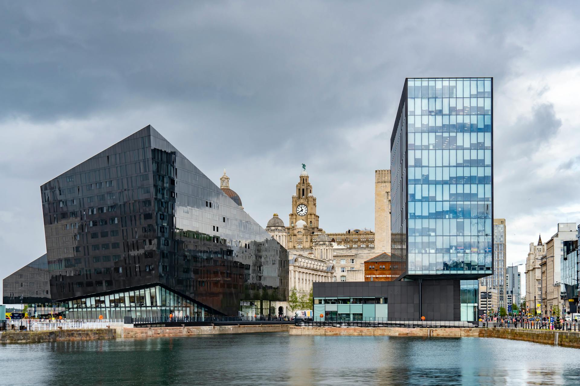 The Royal Albert Dock in Liverpool, England