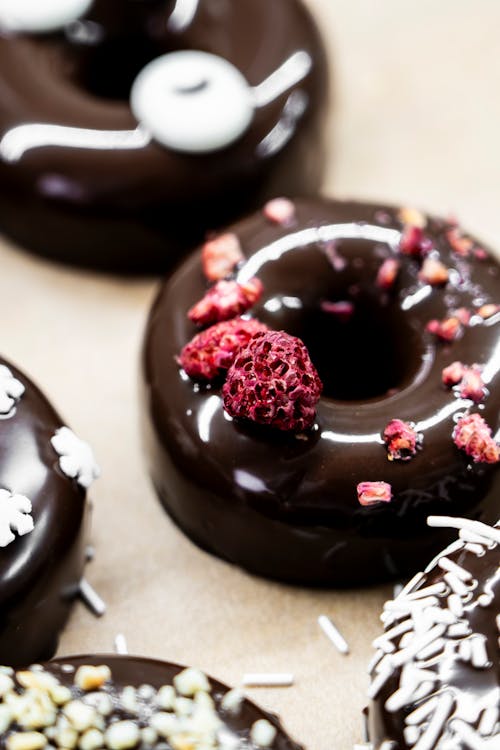 Donuts in Chocolate