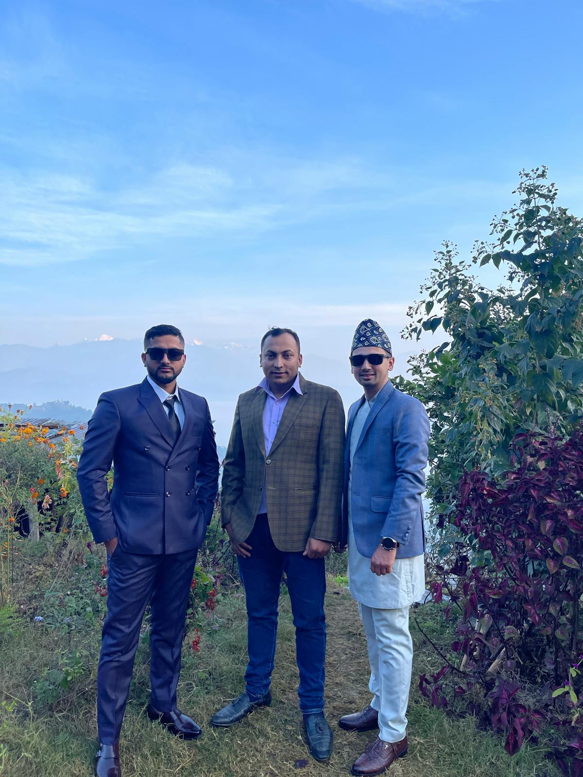 Aerial view of flooded city streets after an extreme rainfall event