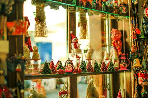 Foto stok gratis dekorasi Natal, dipajang, diskon