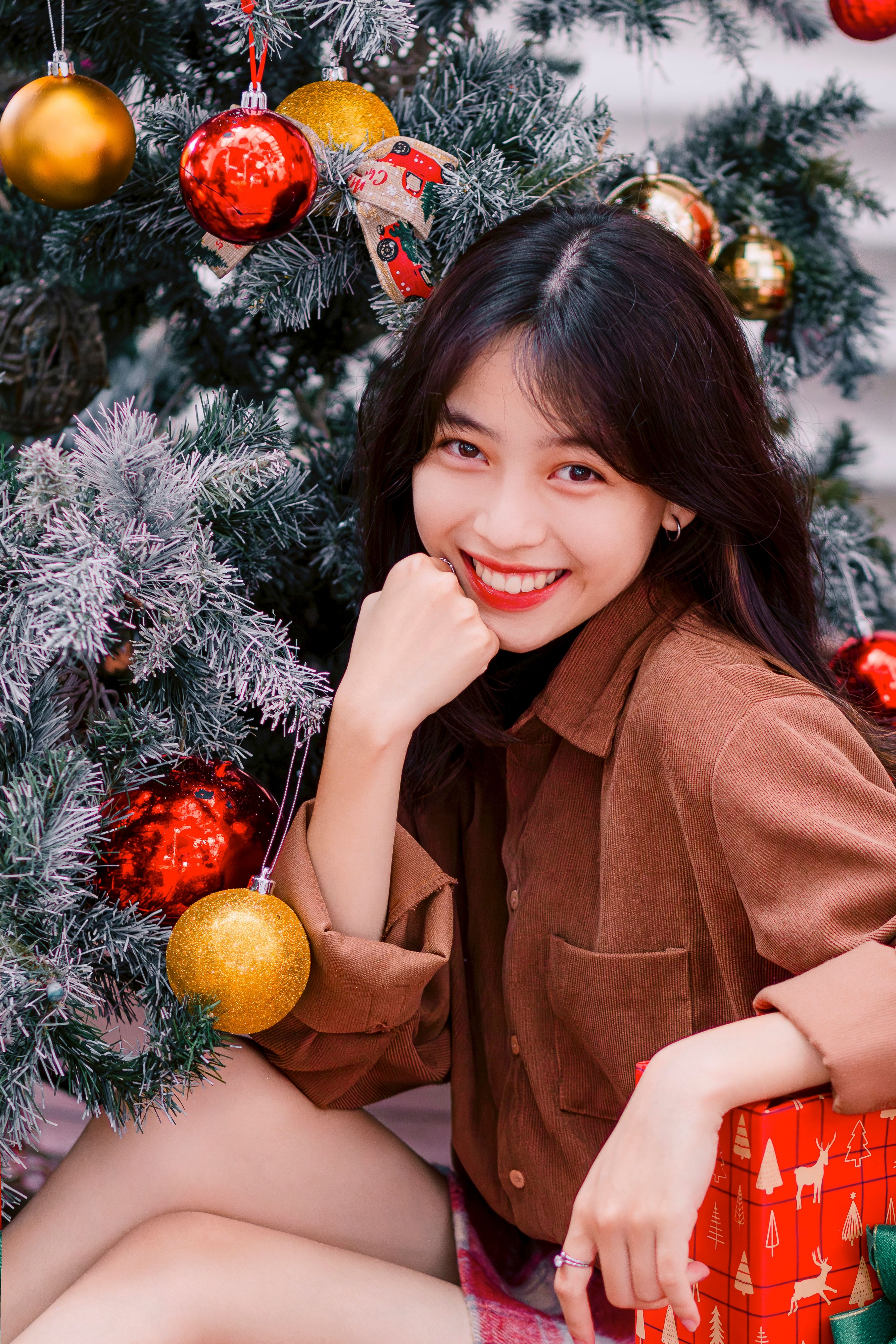 How to put decoration on christmas tree