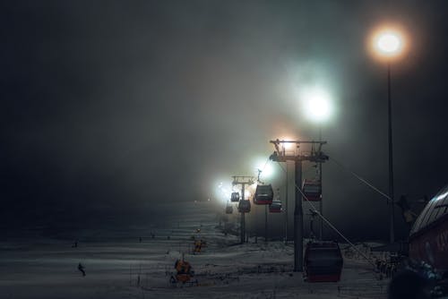 Darmowe zdjęcie z galerii z mgła, noc, przeziębienie