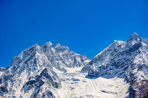 Бесплатное стоковое фото с белый, гора, зима